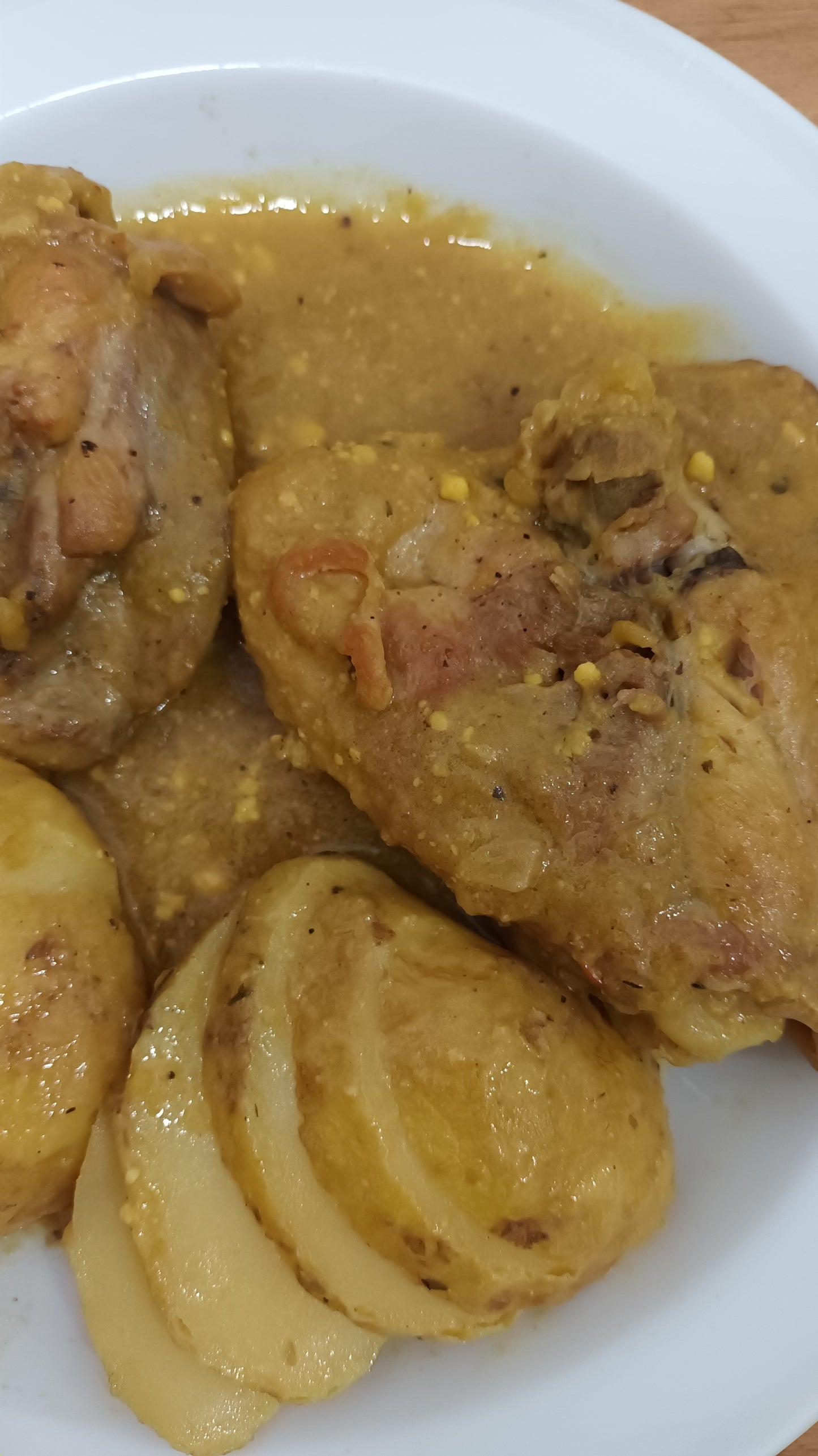 Pollo en pepitoria - ensupuntoadomicilio