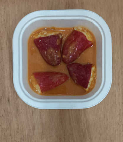 Piquillos de Lodosa rellenos de costilla de cerdo