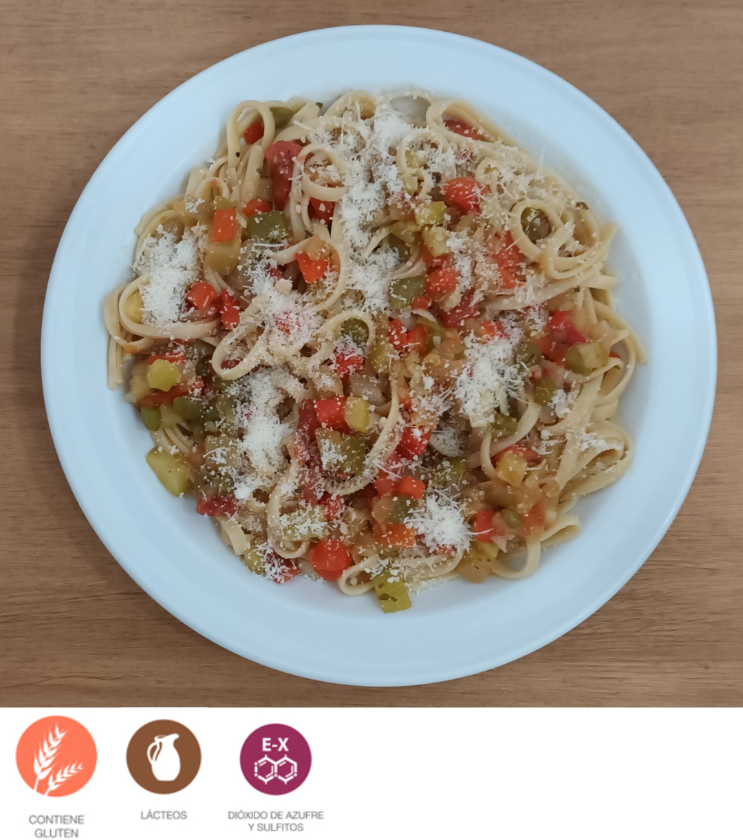 Tallarines a la napolitana