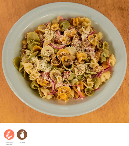 Ensalada de pasta y setas - ensupuntoadomicilio