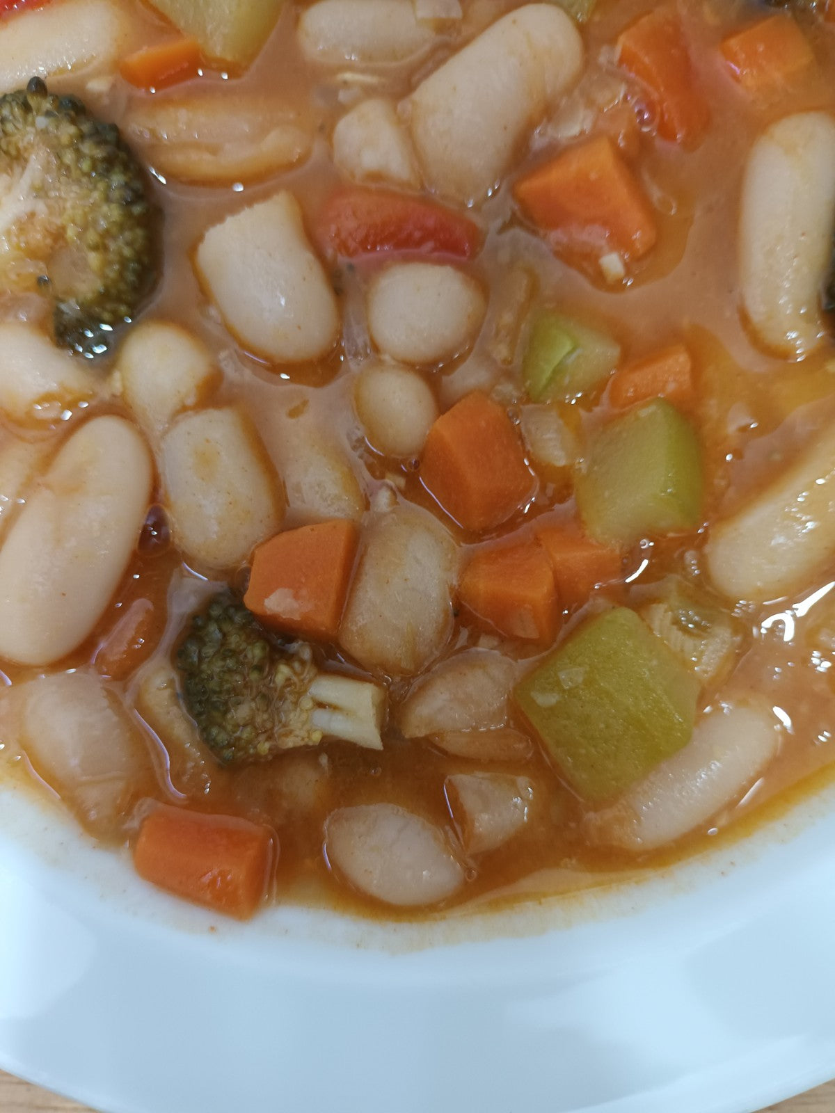 Fabes con verduras - ensupuntoadomicilio