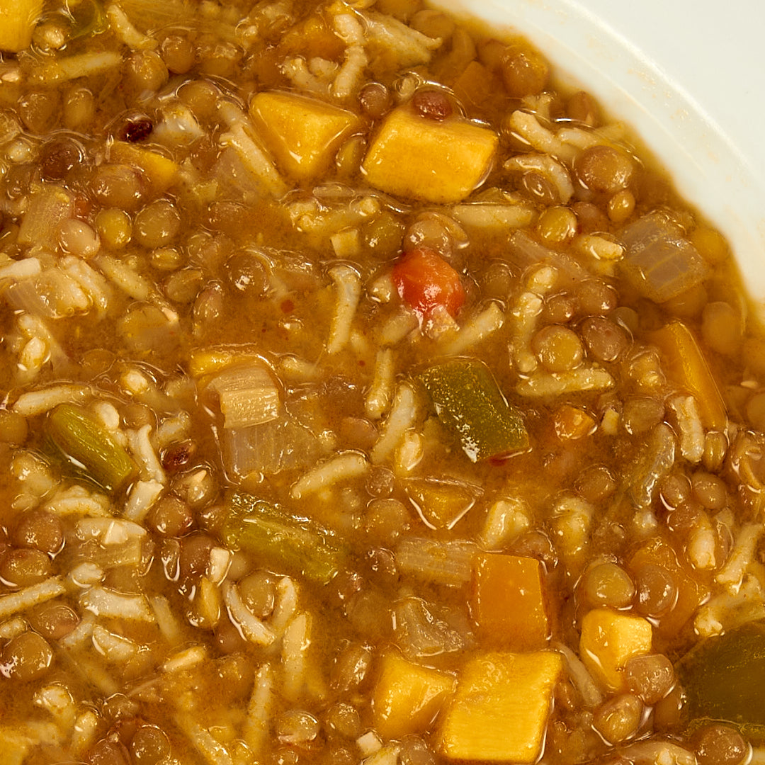Lentejas con verduras - ensupuntoadomicilio