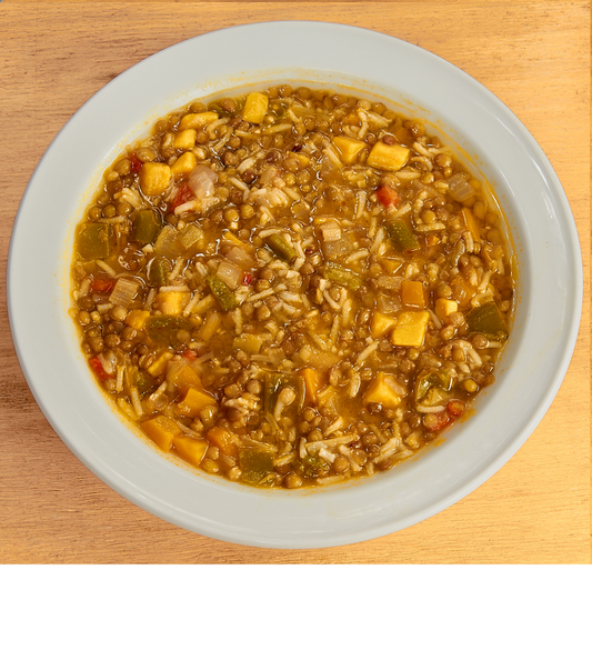 Lentejas con verduras - ensupuntoadomicilio