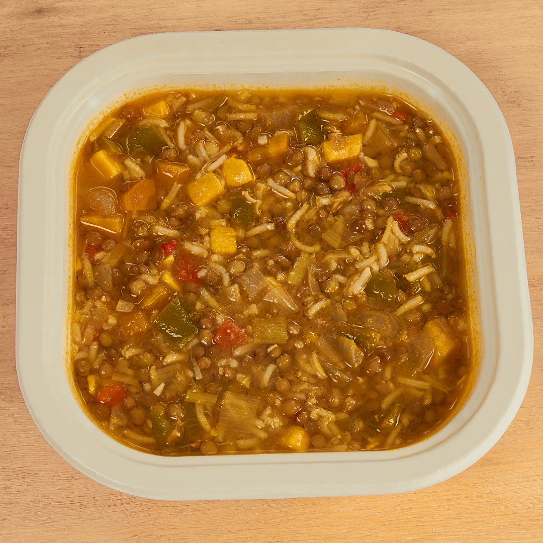 Lentejas con verduras - ensupuntoadomicilio