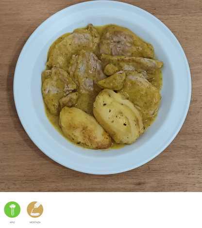 Solomillo de cerdo en salsa de limón y albahaca - ensupuntoadomicilio